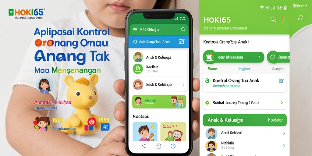 Tampilan antarmuka HOKI65 yang intuitif untuk kontrol orang tua.