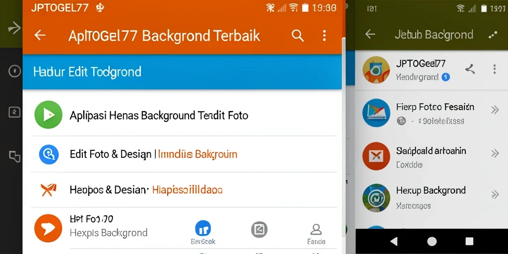 Antarmuka JPTOGEL77 untuk fungsi penghapusan latar belakang yang intuitif.