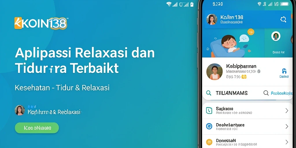 Tampilan antarmuka KOIN138 yang menenangkan dan mudah digunakan.