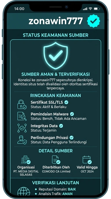 Halaman Resmi zonawin777 untuk Pengguna Android Indonesia